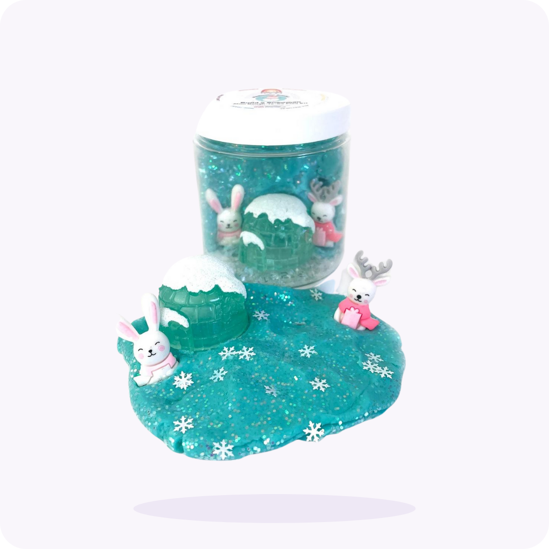 Polar Pals Mini Play DoughToGo Kit The Modern Munchkin Co.